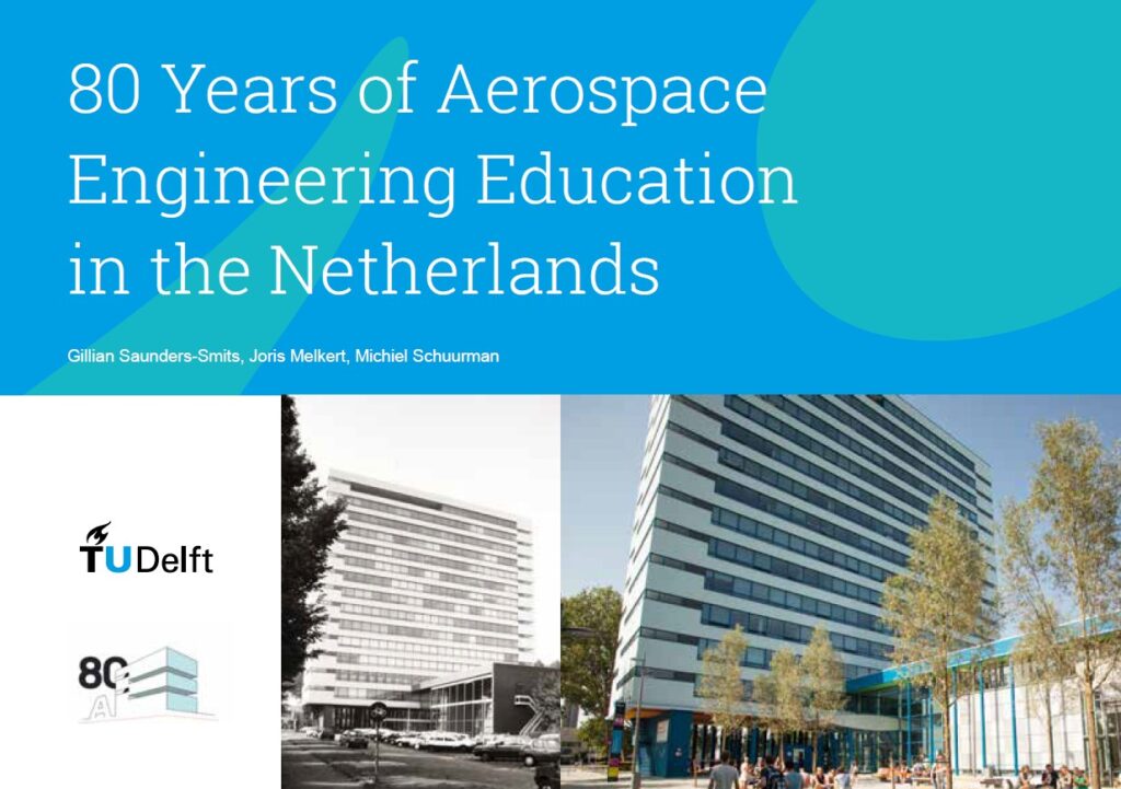 Book cover of 80 Years of Aerospace Engineering Education in the Netherlands