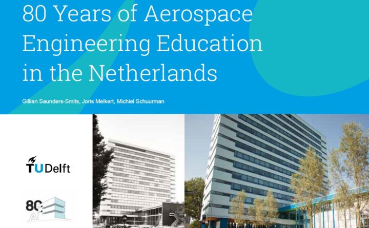 Book cover of 80 Years of Aerospace Engineering Education in the Netherlands